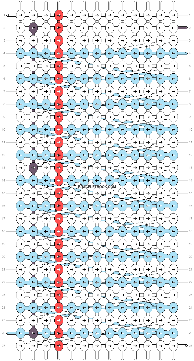 Alpha pattern #59425 variation #105425 pattern