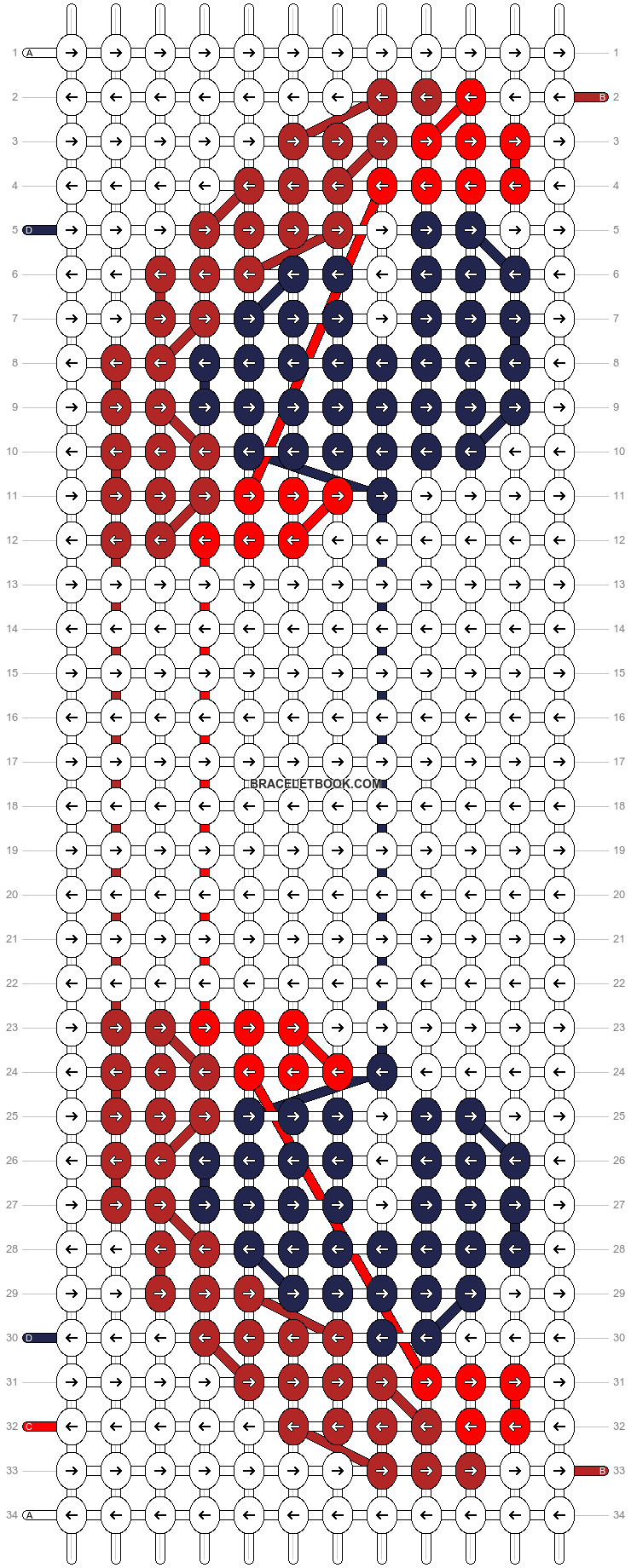 Alpha pattern #34300 variation #105577 pattern