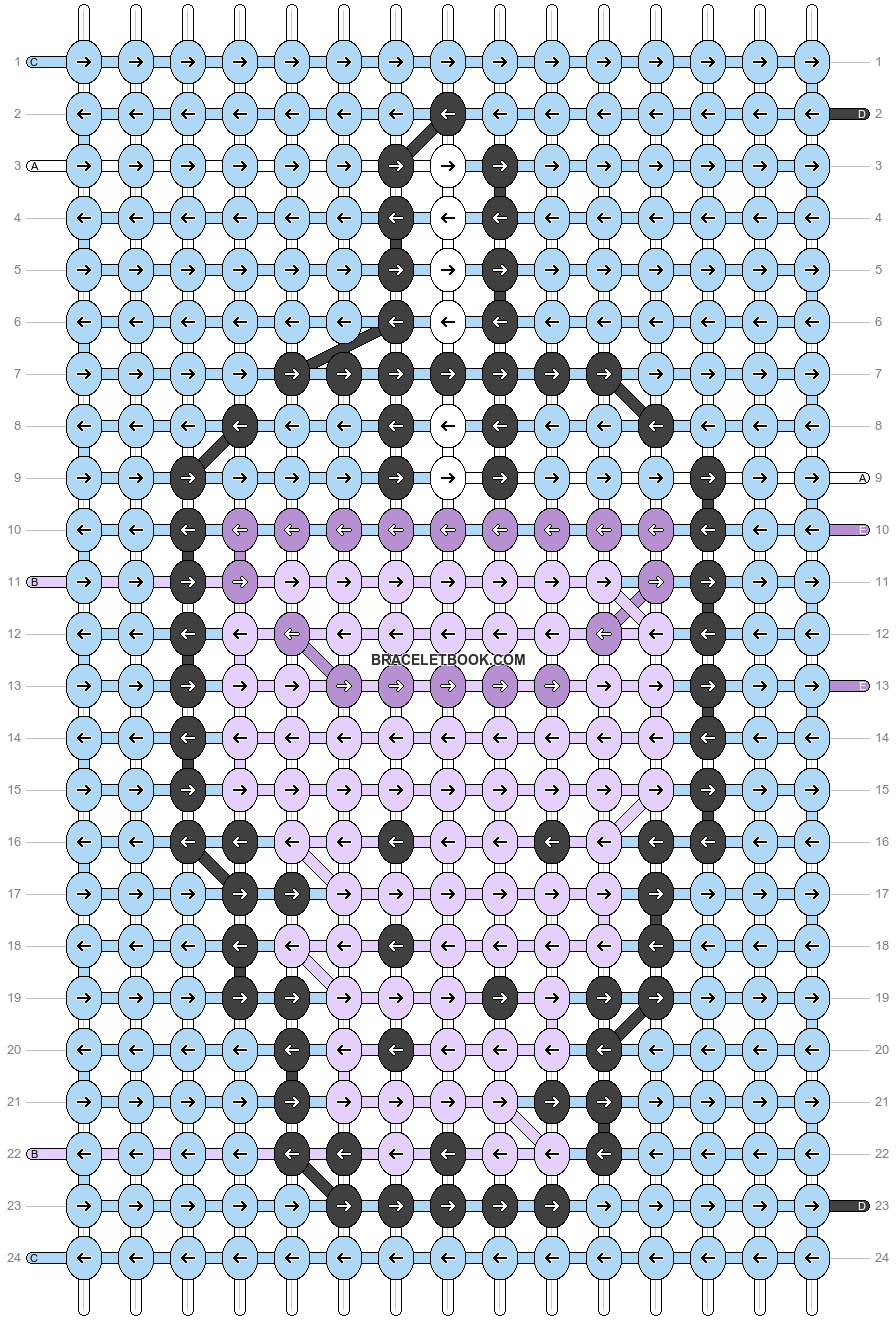 Alpha pattern #53238 variation #105985 pattern