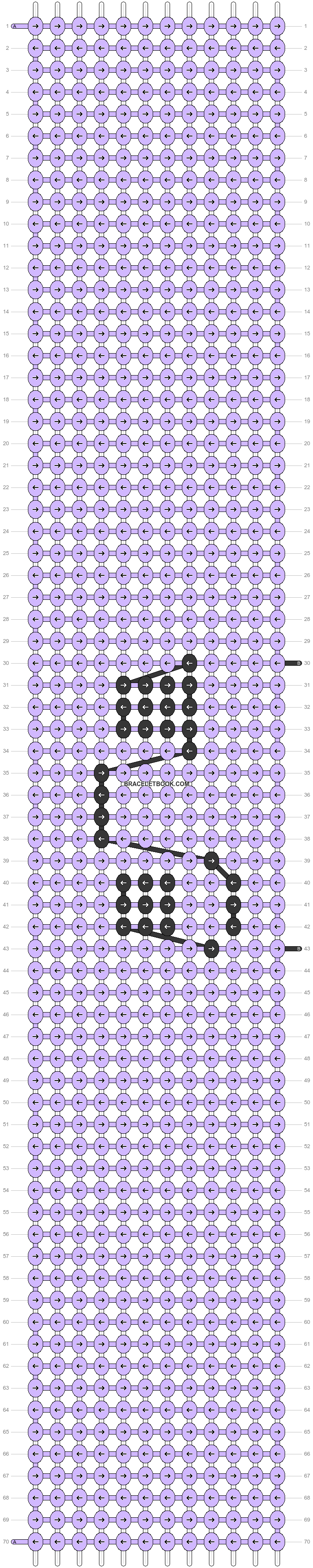 Alpha pattern #47079 variation #107061 pattern