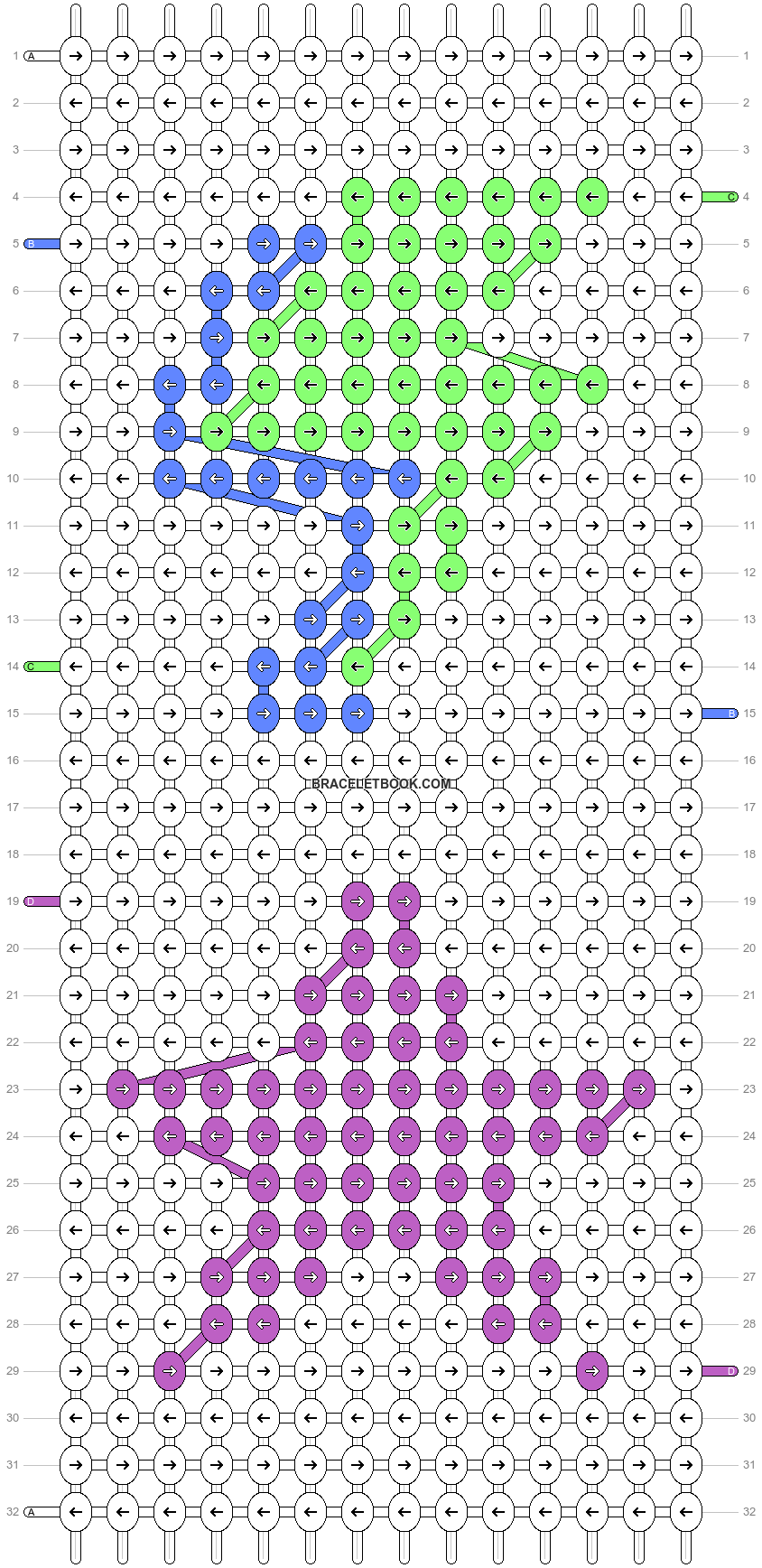 Alpha pattern #46309 variation #107195 pattern