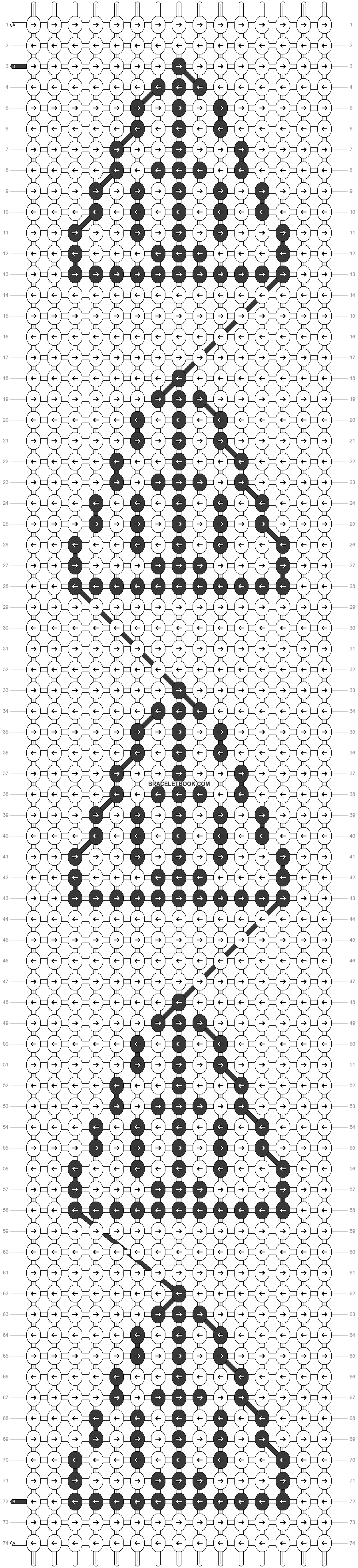 Alpha pattern #55552 variation #107459 pattern
