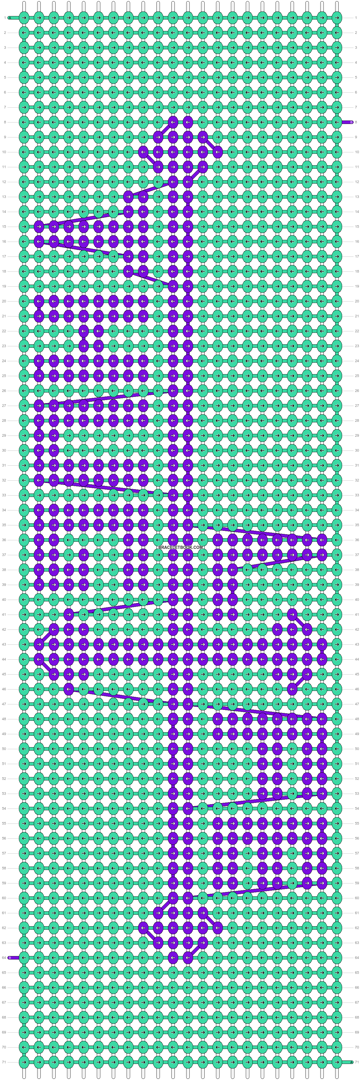 Alpha pattern #49437 variation #107714 pattern