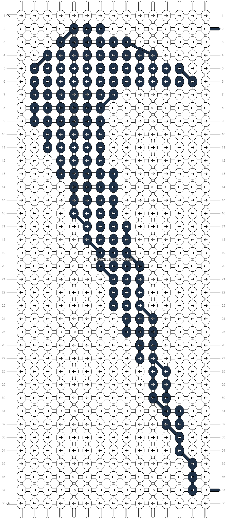 Alpha pattern #8582 variation #107742 pattern