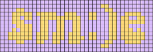 Alpha pattern #60503 variation #108037