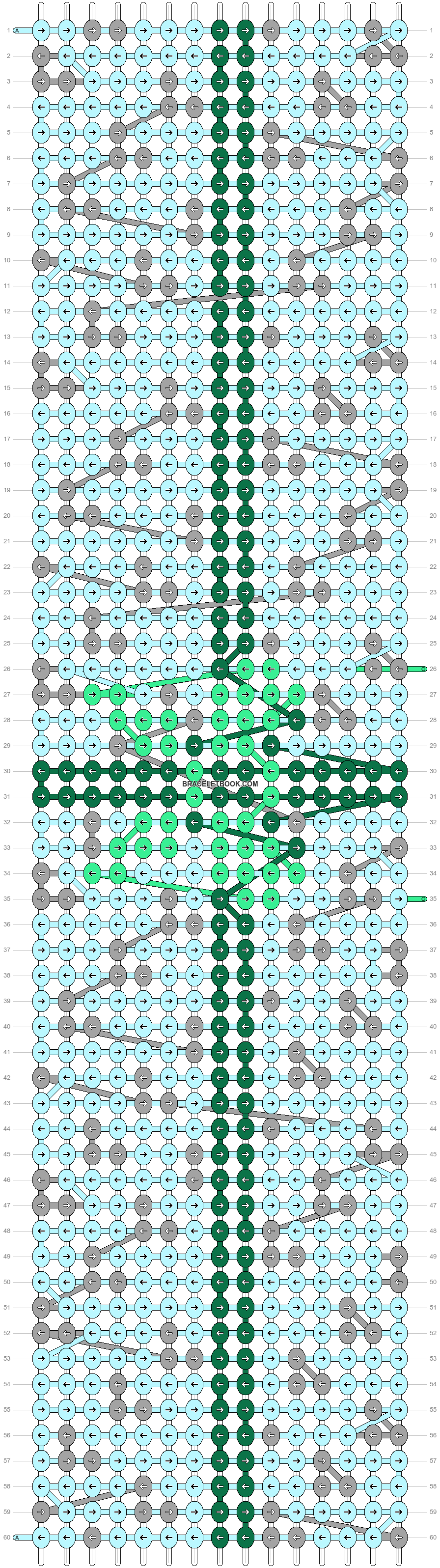 Alpha pattern #27105 variation #108099 pattern