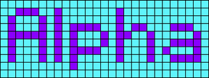 Alpha pattern #696 variation #108280