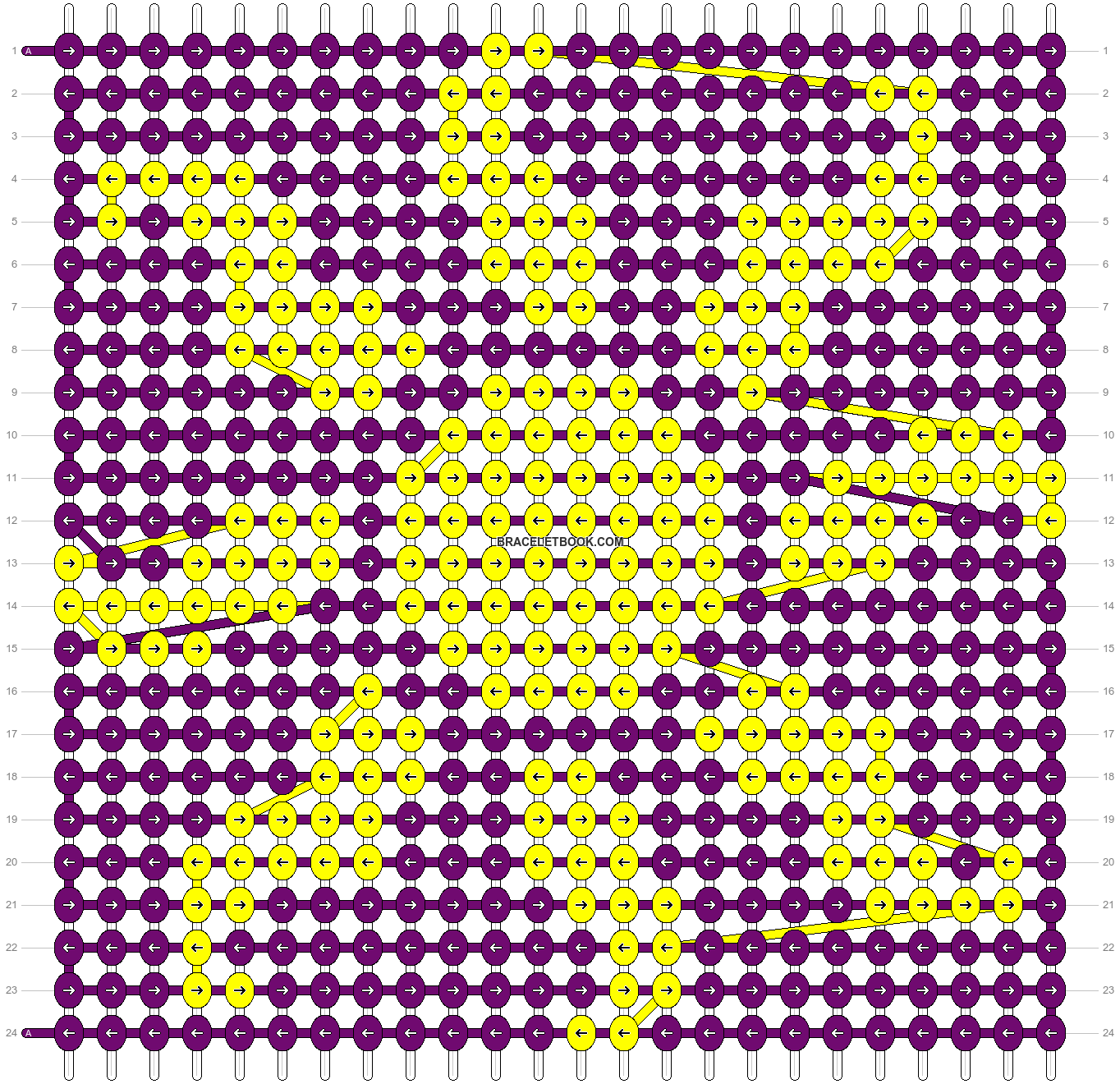 Alpha pattern #9948 variation #108762 pattern
