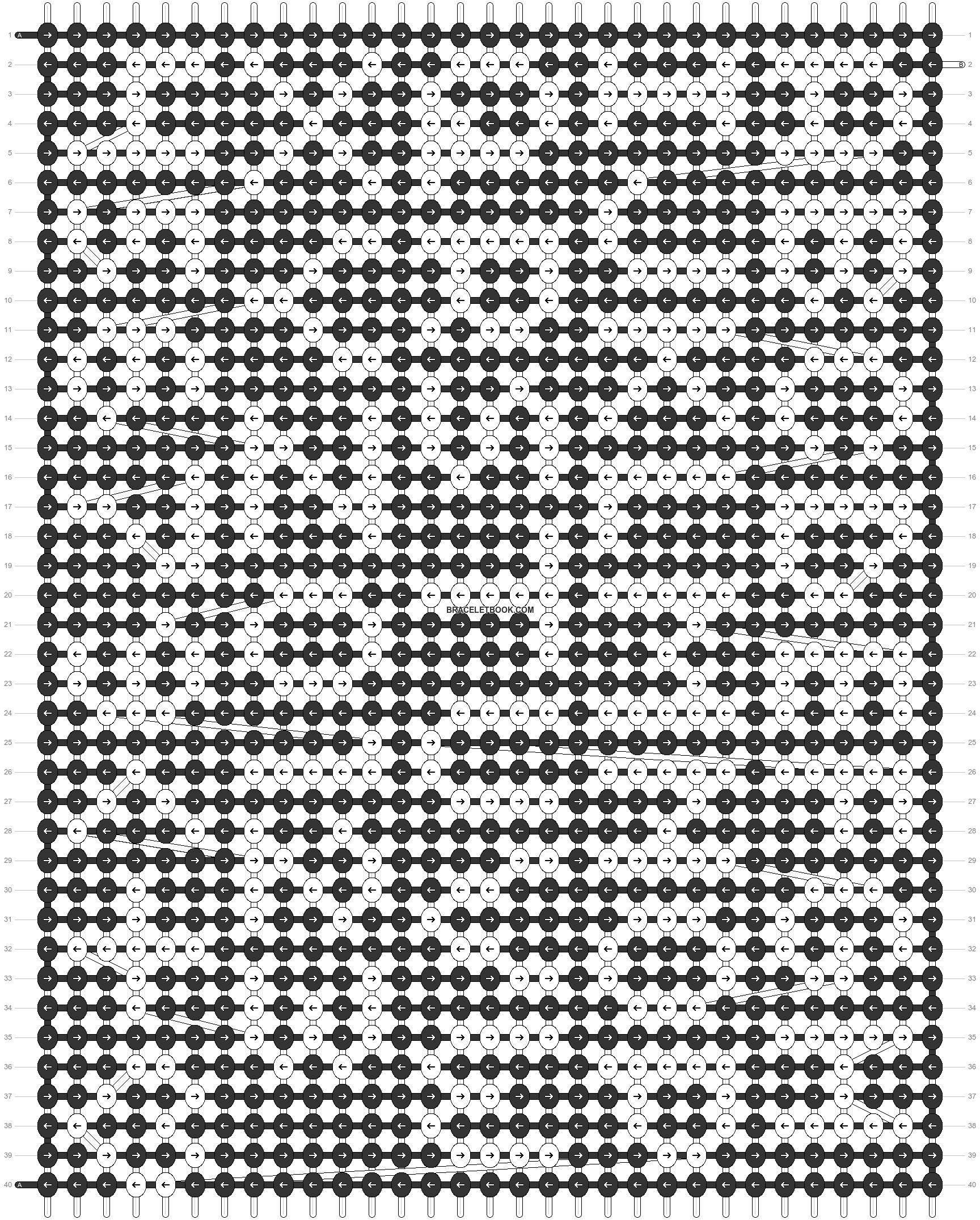 Alpha pattern #3377 variation #108774 pattern