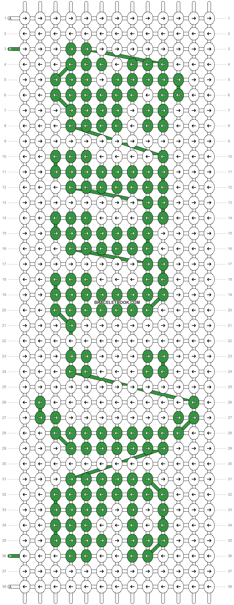 Alpha pattern #60503 variation #109893 pattern
