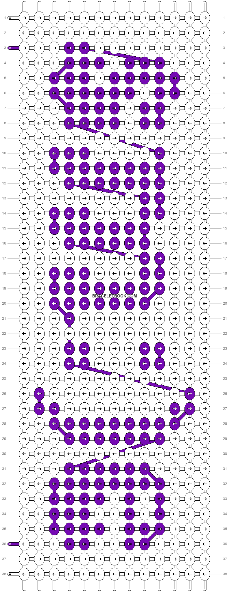 Alpha pattern #60503 variation #109895 pattern