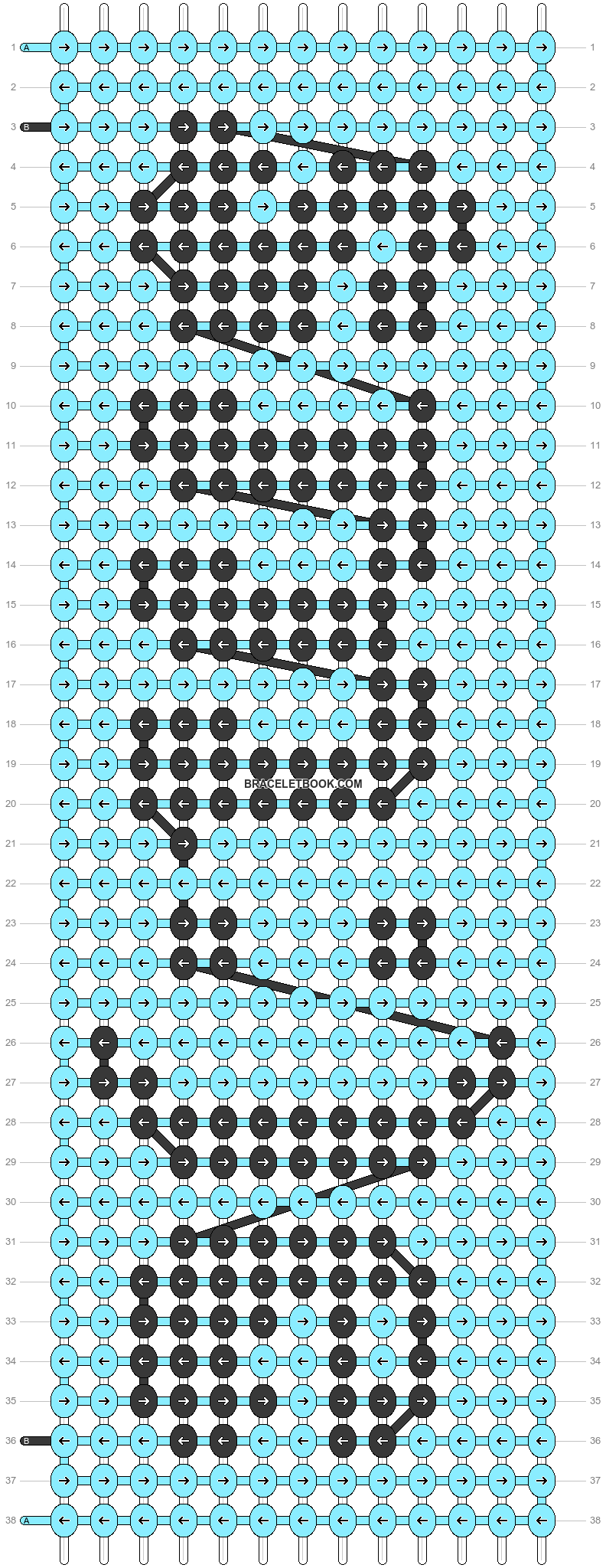 Alpha pattern #60503 variation #110050 pattern