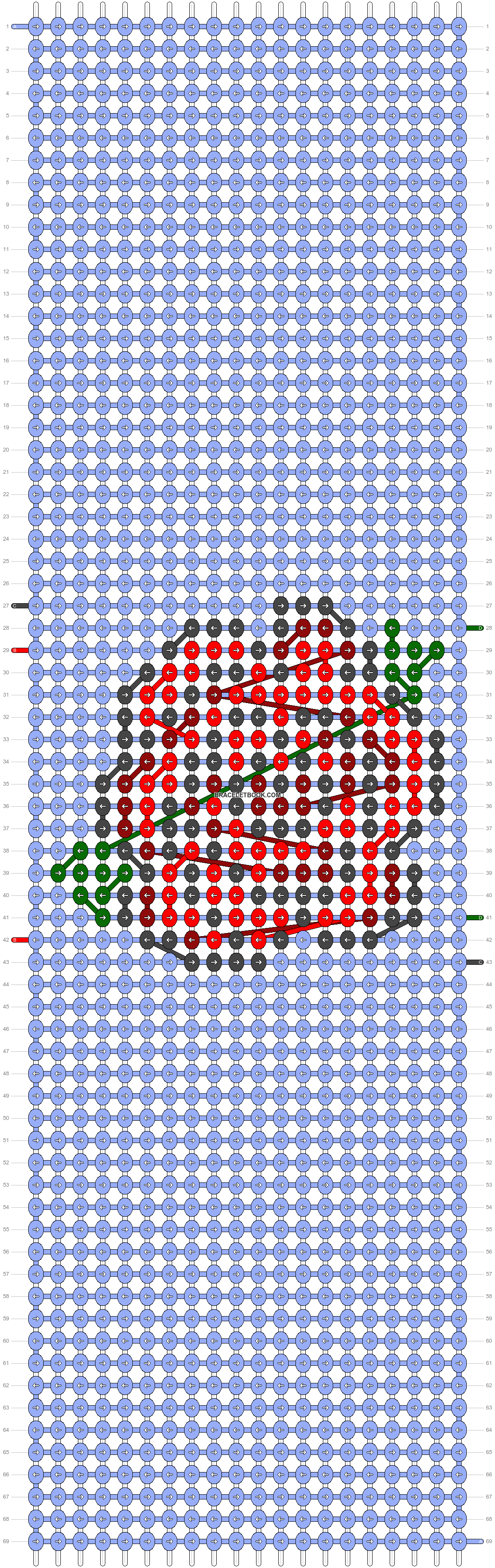 Alpha pattern #61322 variation #110486 pattern