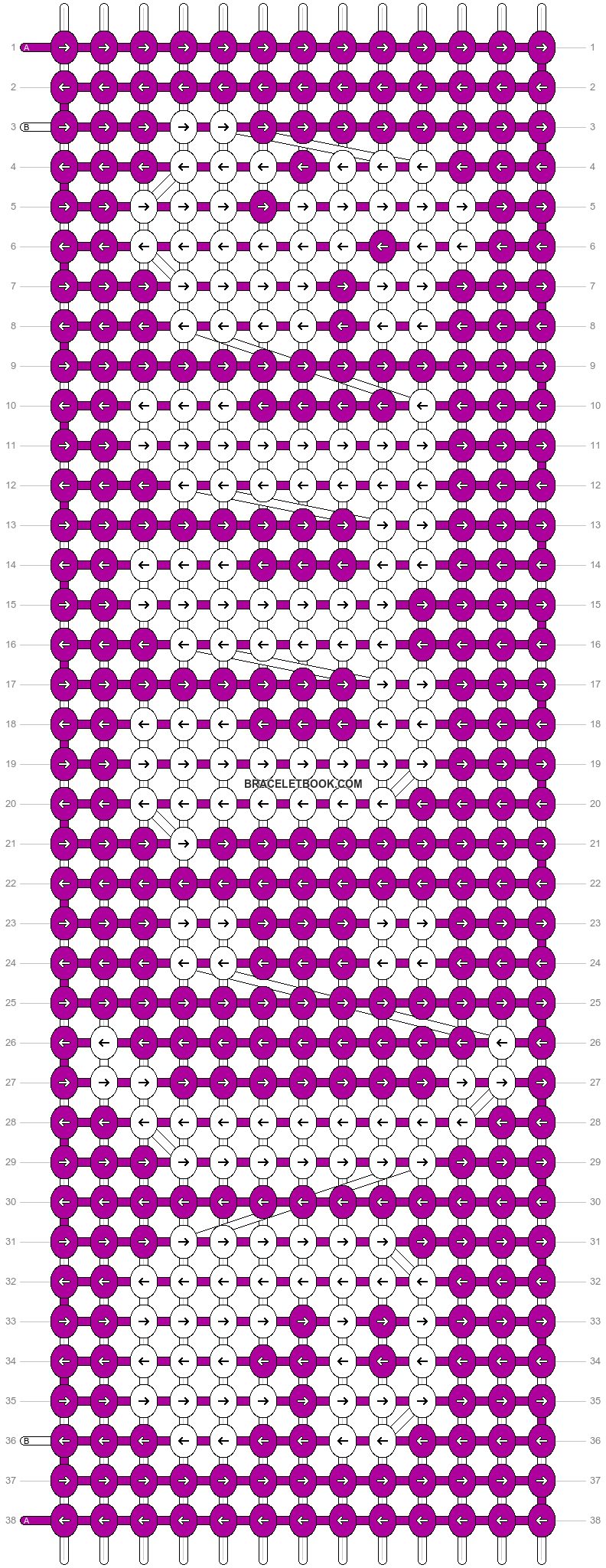 Alpha pattern #60503 variation #110487 pattern
