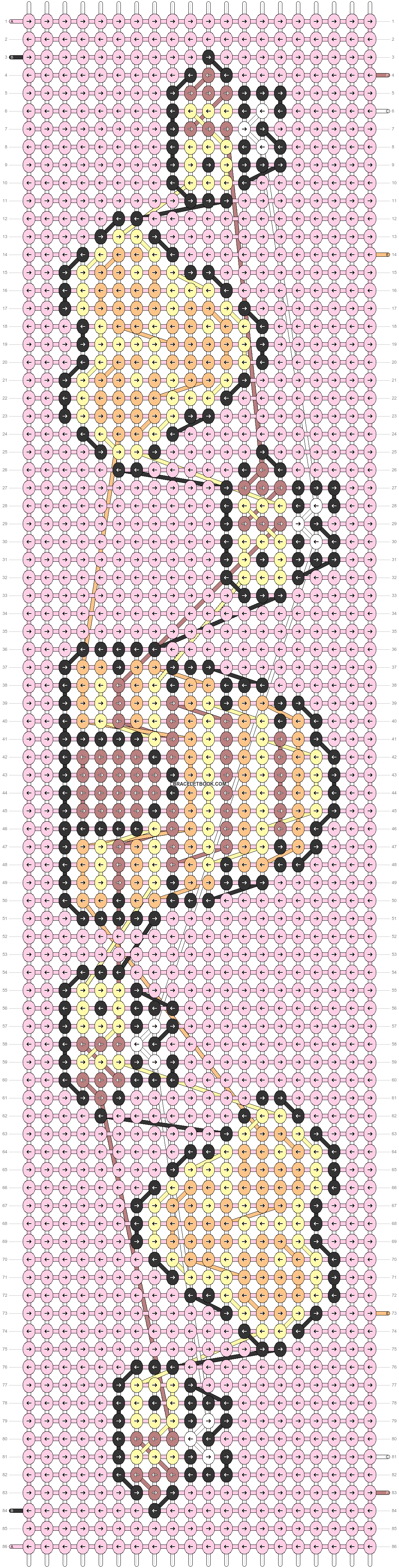 Alpha pattern #55290 variation #110570 pattern