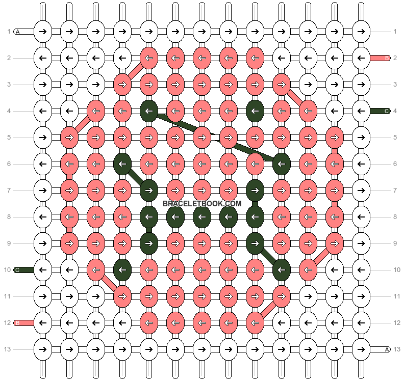 Alpha pattern #61446 variation #110615 pattern