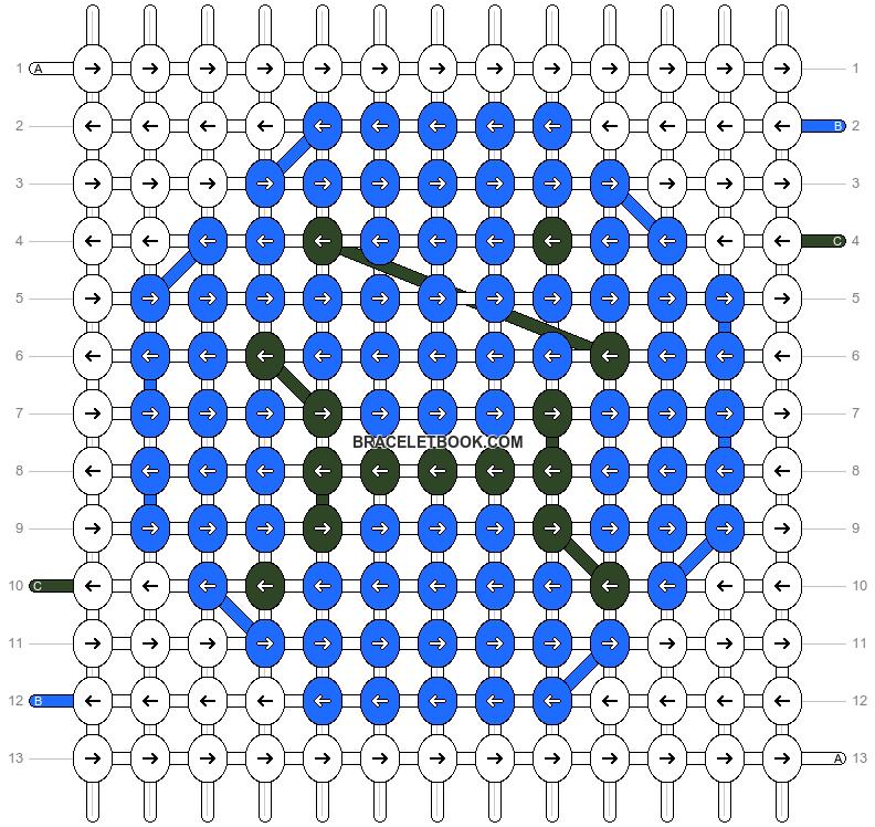 Alpha pattern #61446 variation #110619 pattern