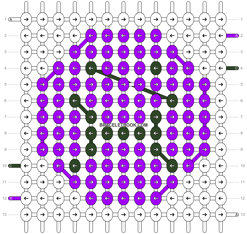 Alpha pattern #61446 variation #110620 pattern