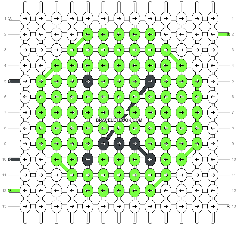 Alpha pattern #61444 variation #110632 pattern