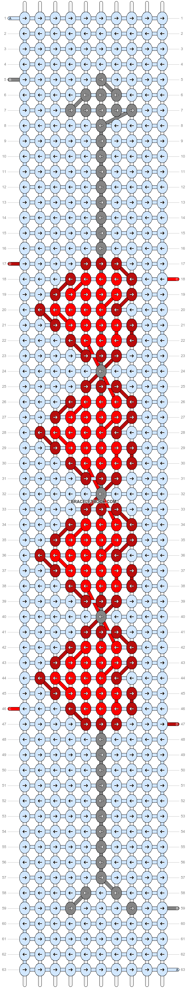 Alpha pattern #61567 variation #110837 pattern