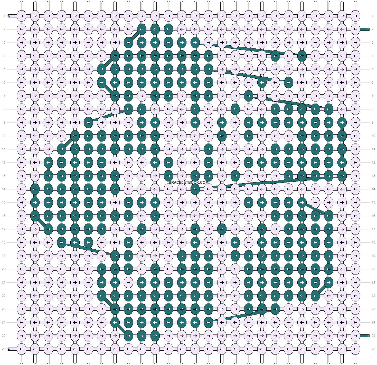 Alpha pattern #51134 variation #110841 pattern