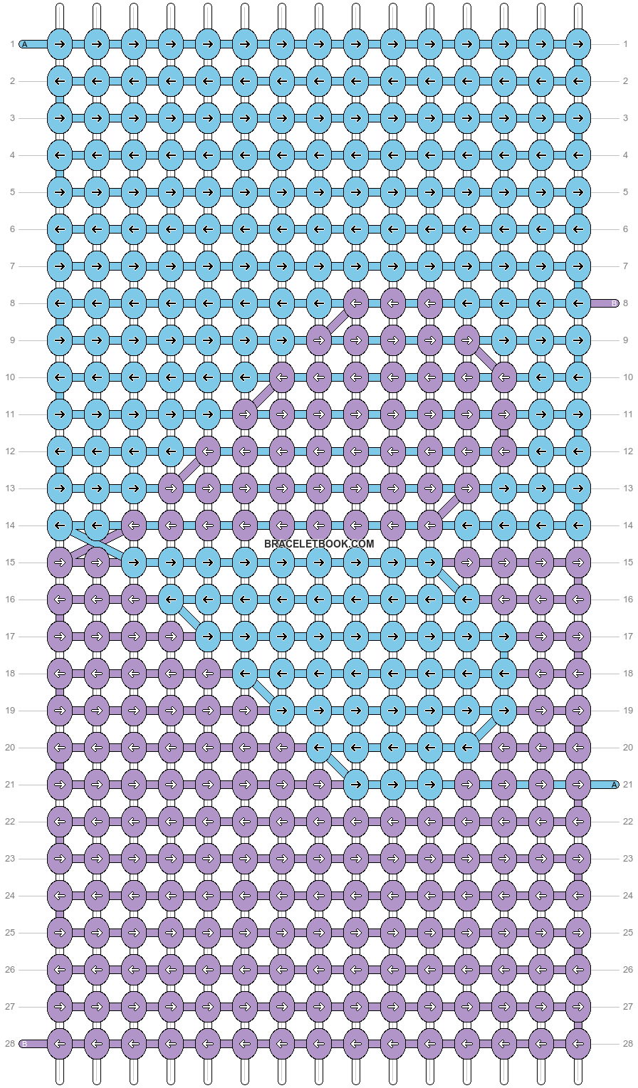 Alpha pattern #45556 variation #110949 pattern