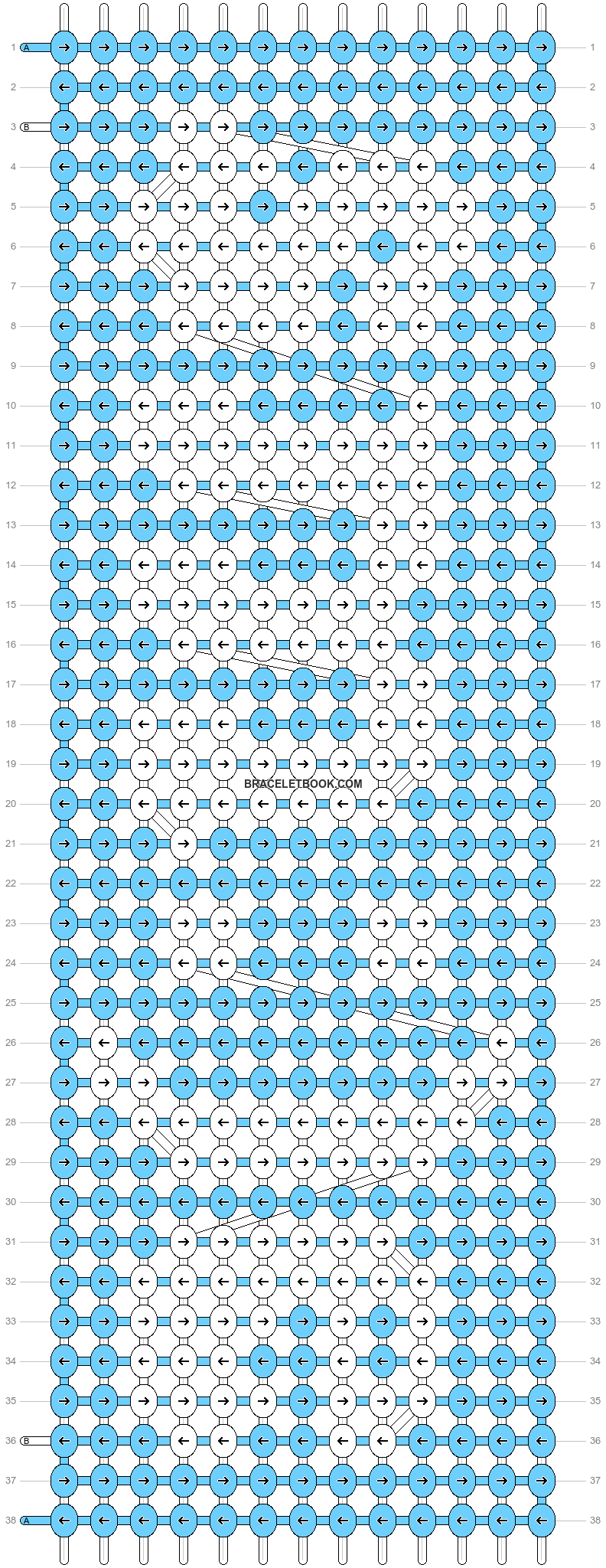 Alpha pattern #60503 variation #111060 pattern