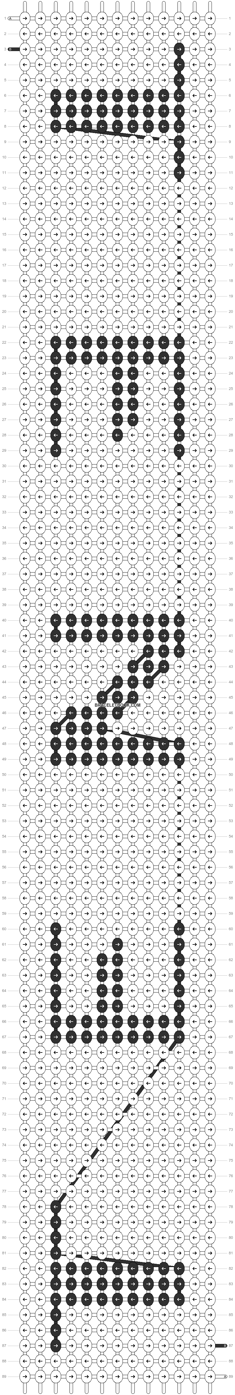Alpha pattern #54108 variation #111270 pattern