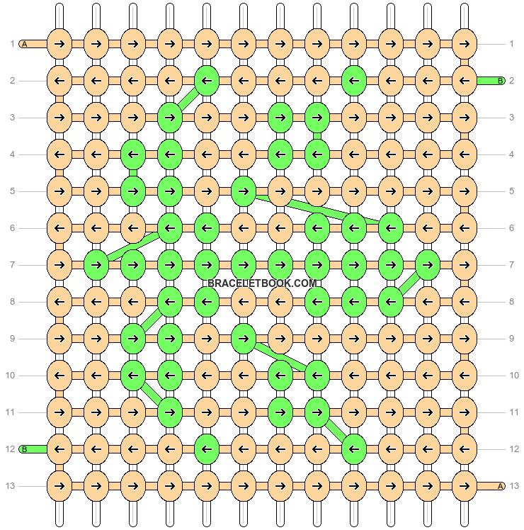Alpha pattern #61713 variation #111584 pattern