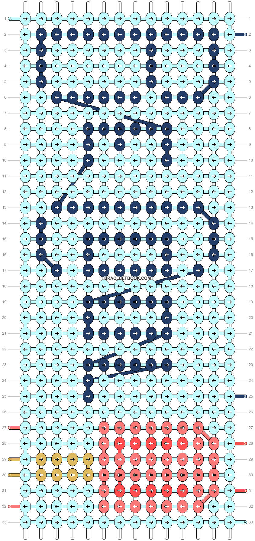 Alpha pattern #61290 variation #112530 pattern