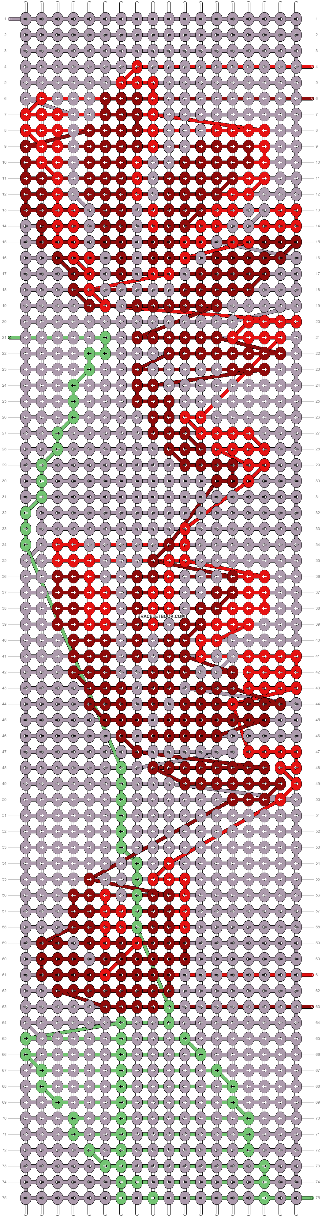 Alpha pattern #22054 variation #113283 pattern