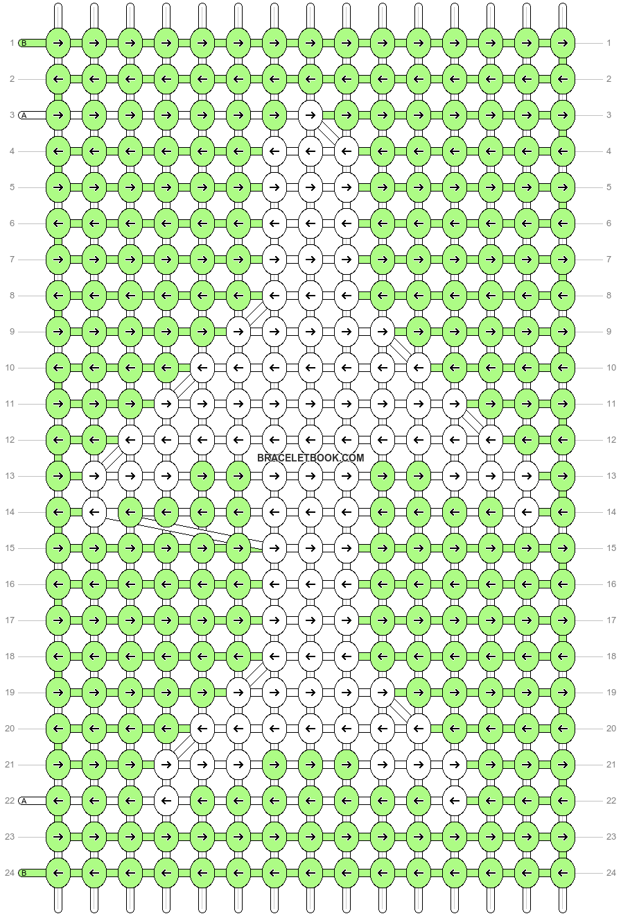 Alpha pattern #62183 variation #113407 pattern