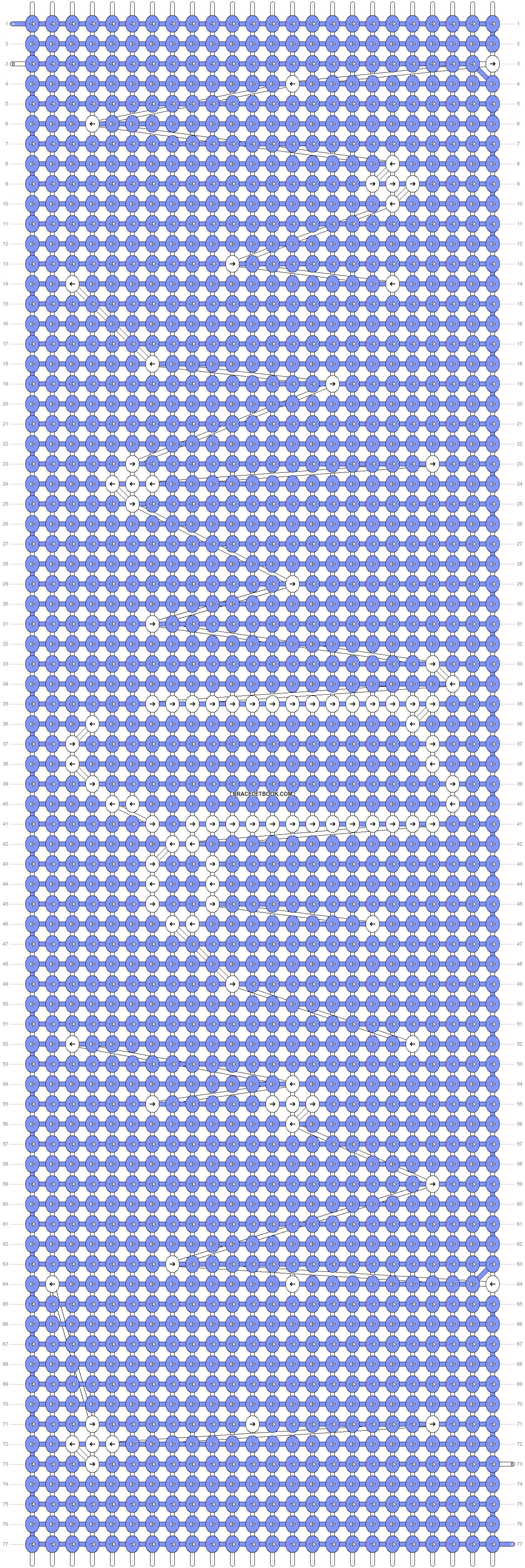 Alpha pattern #61619 variation #113652 pattern