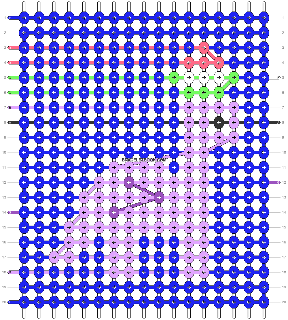 Alpha pattern #62613 variation #113909 pattern