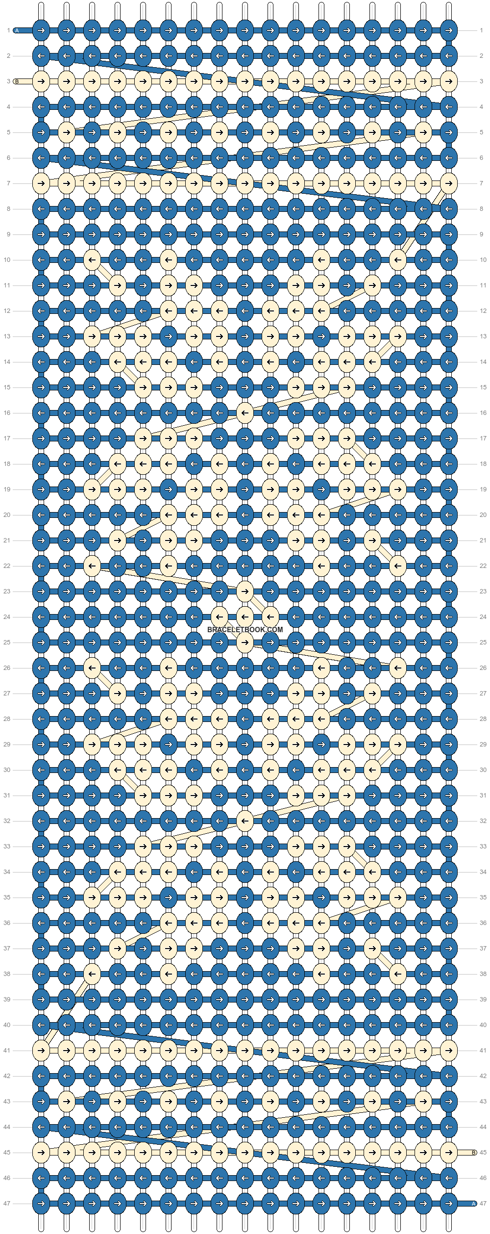 Alpha pattern #62569 variation #113919 pattern