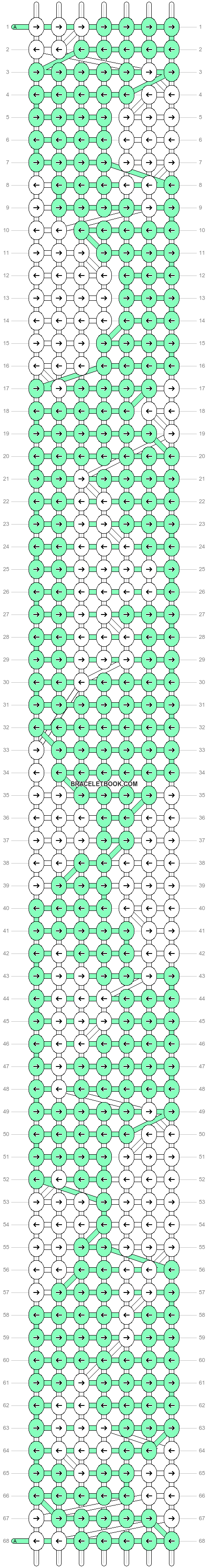 Alpha pattern #1654 variation #114299 pattern