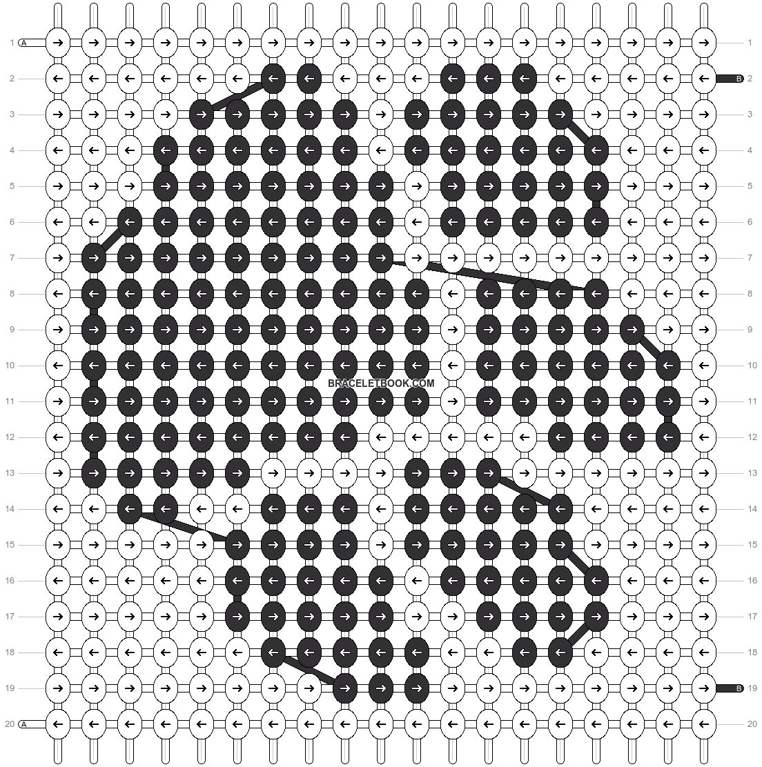 Alpha pattern #5610 variation #114345 pattern