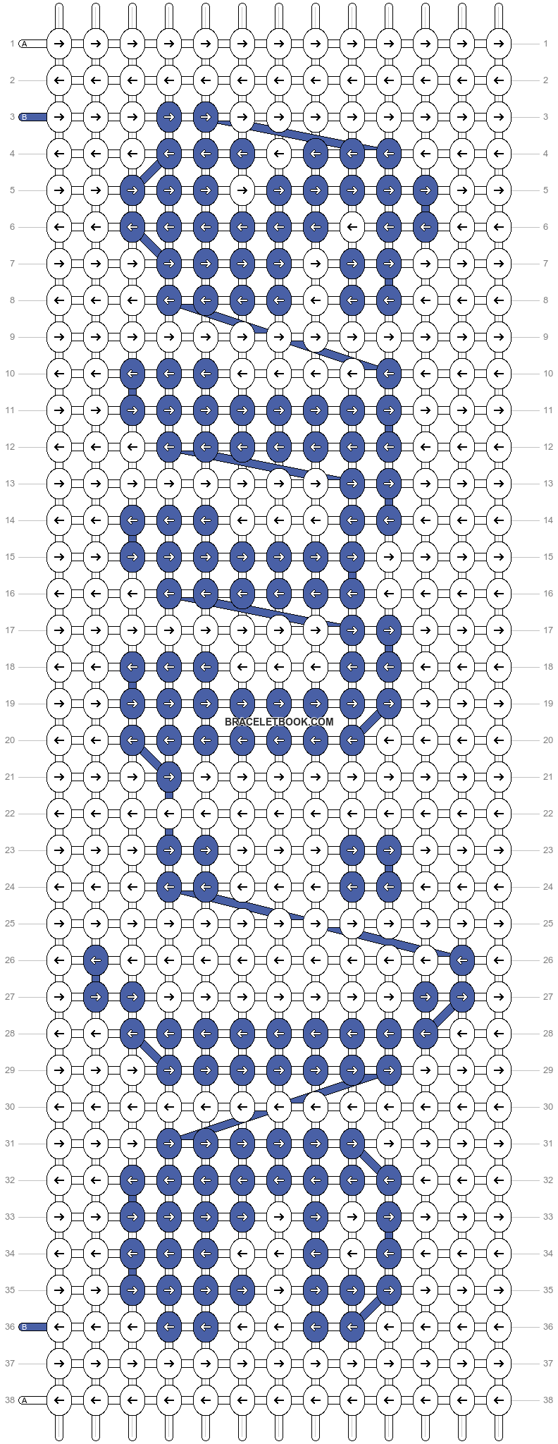 Alpha pattern #60503 variation #114909 pattern