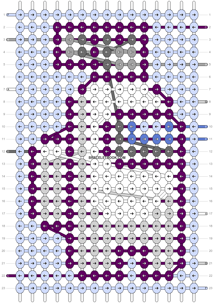 Alpha pattern #60116 variation #115063 pattern