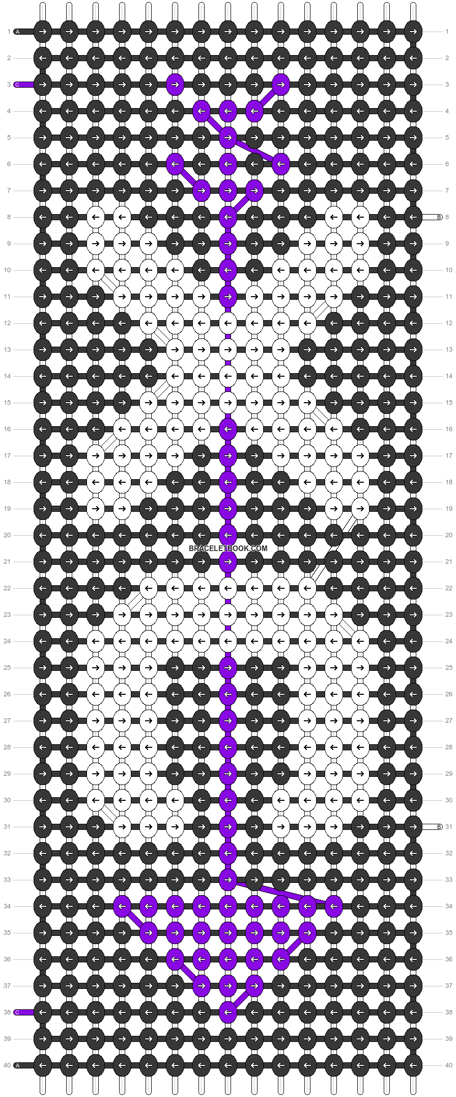 Alpha pattern #62585 variation #115209 pattern