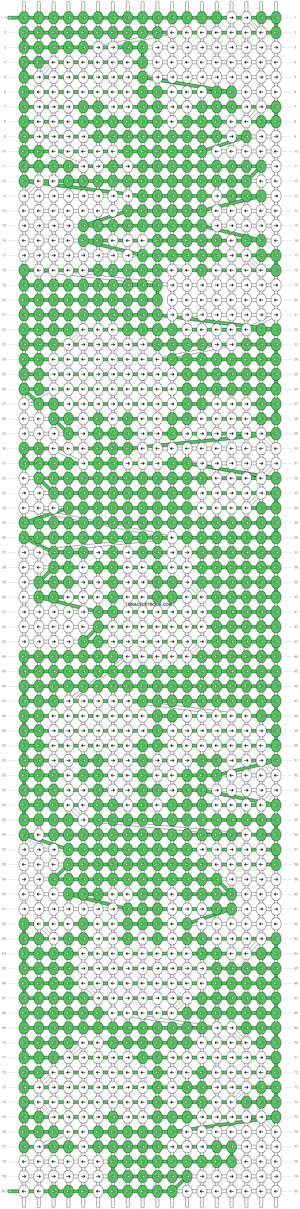 Alpha pattern #13228 variation #116117 pattern