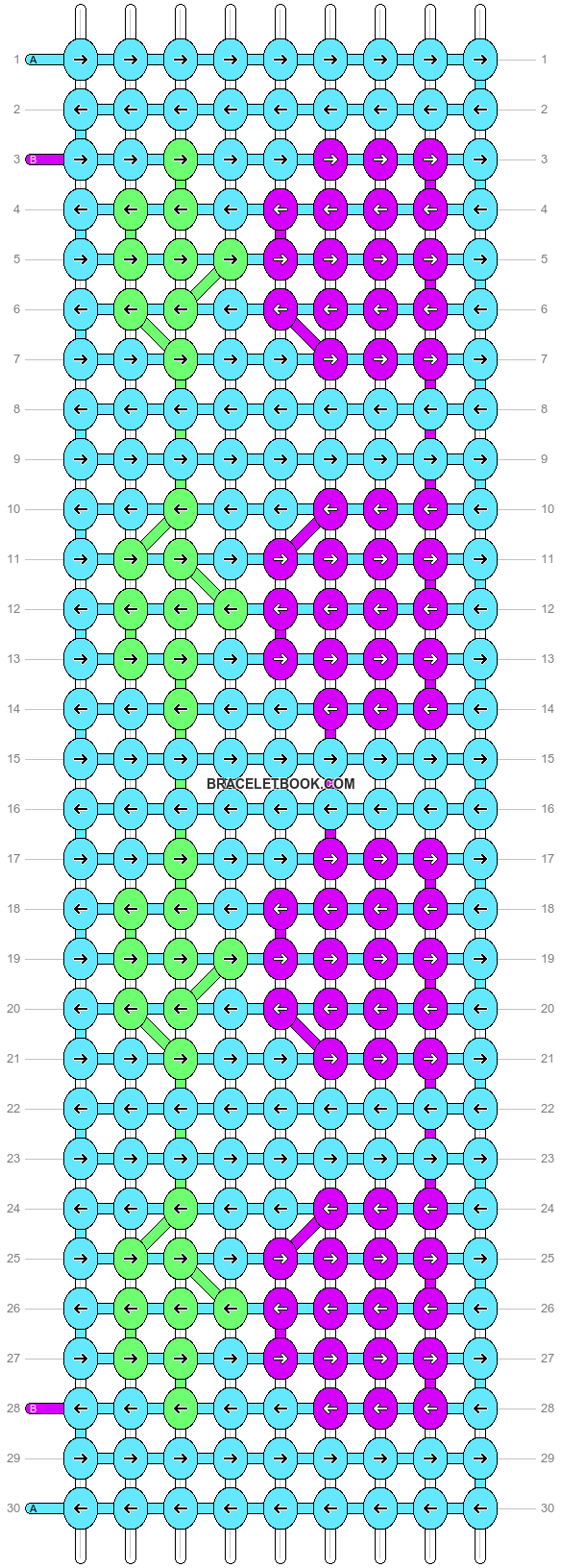 Alpha pattern #6446 variation #117005 pattern