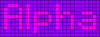 Alpha pattern #696 variation #117866