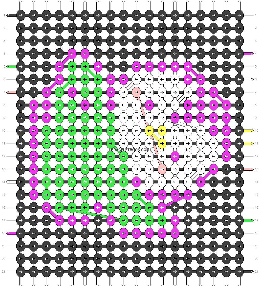 Alpha pattern #61893 variation #117893 pattern