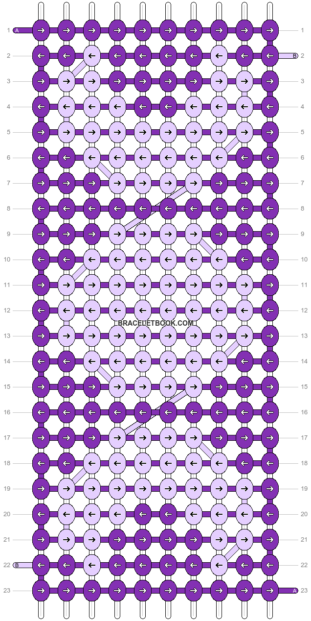 Alpha pattern #10783 variation #118774 pattern