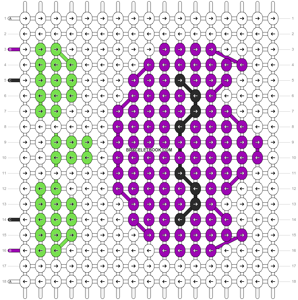 Alpha pattern #201 variation #119108 pattern