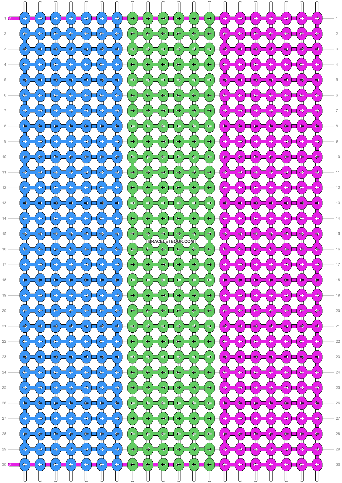 Alpha pattern #41284 variation #119316 pattern