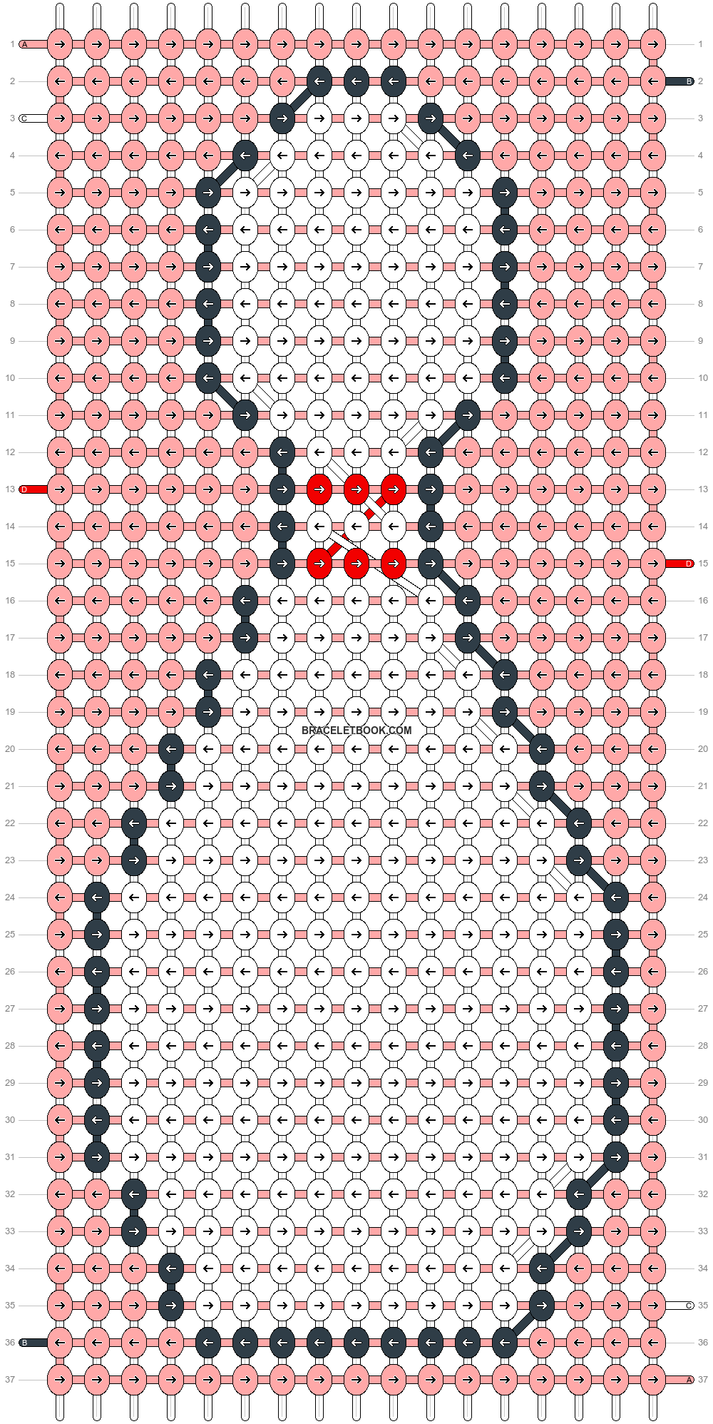 Alpha pattern #61613 variation #119447 pattern