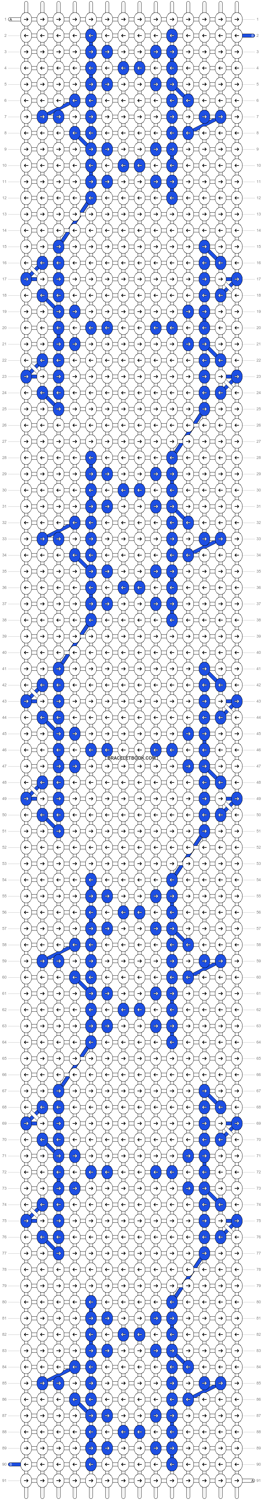Alpha pattern #62220 variation #119735 pattern