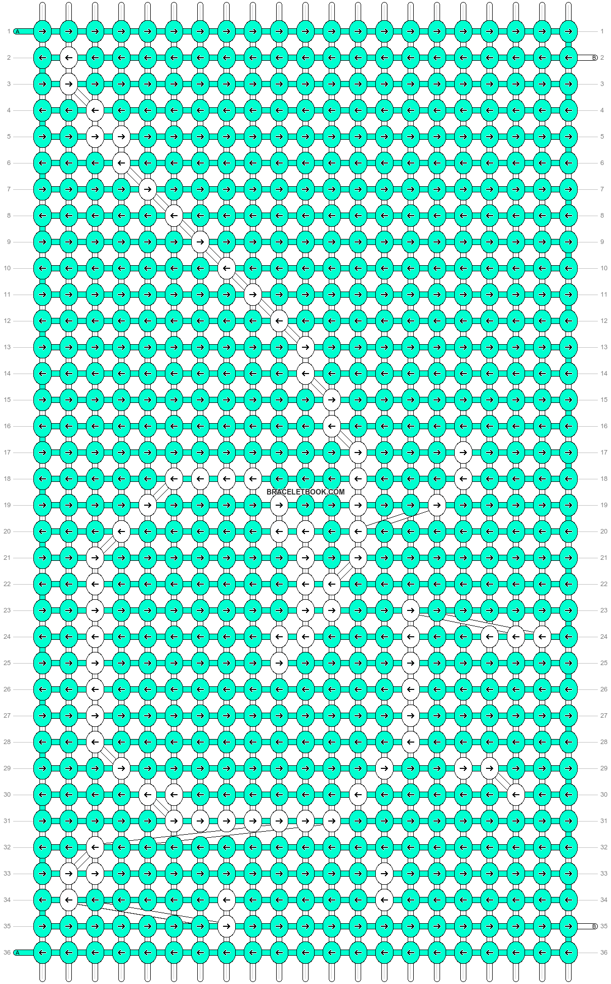 Alpha pattern #65002 variation #120128 pattern